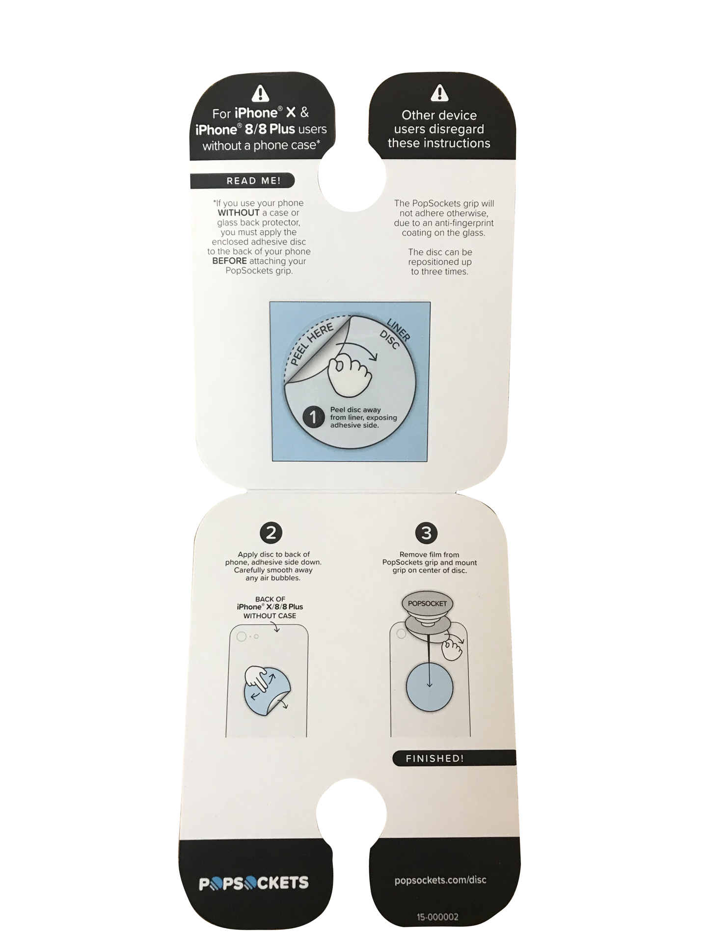 Pop Socket instructions