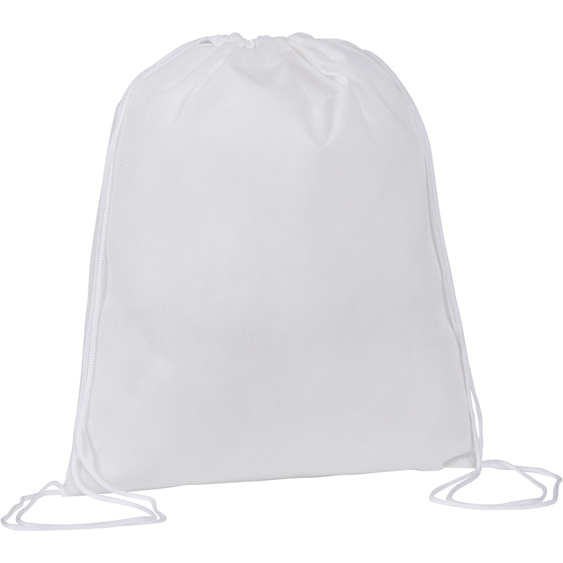Rainham Drawstring Bag in white