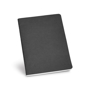 Recycled cardboard notebook in black