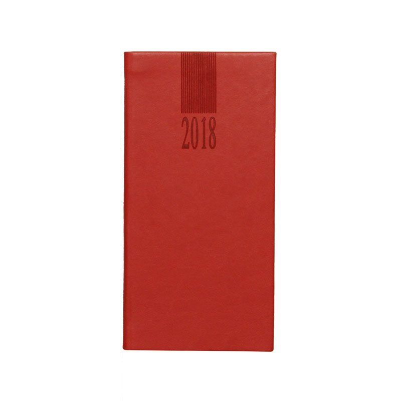 A5 Rio Diary in red with embossed year date