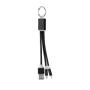 Rizo Charger Cable multi charger in black and white with 3 output options