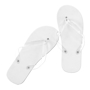 Salti Flip Flops in white