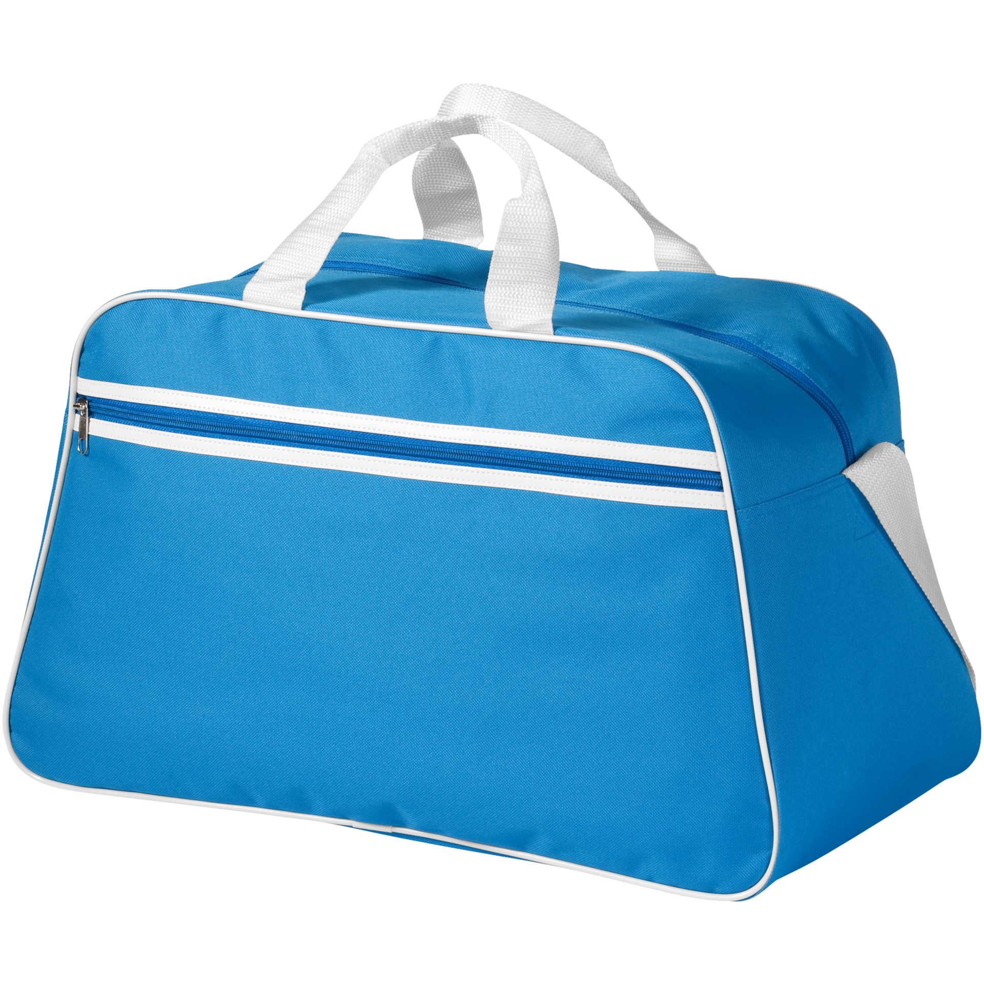 San Jose Sports Bag in blue and white
