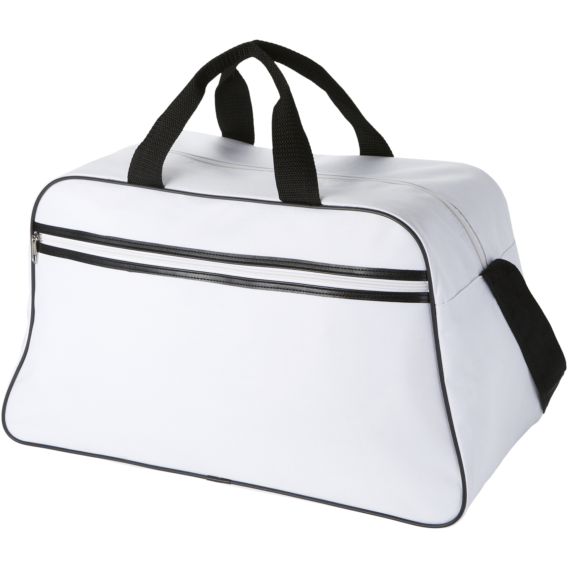 San Jose Sports Bag in white and black