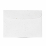 seed paper envelope in white