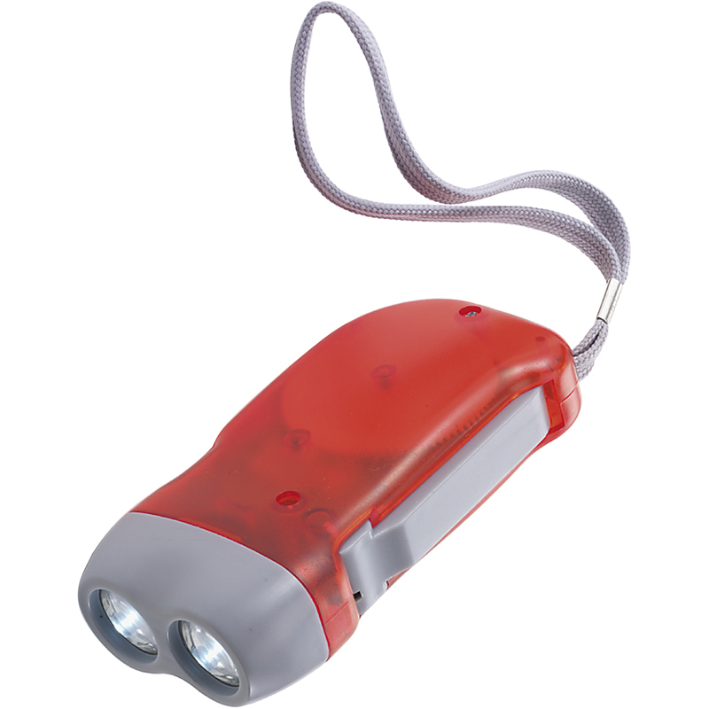 Self Charge Torch in red