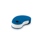 White rubber with blue protective rotating cover