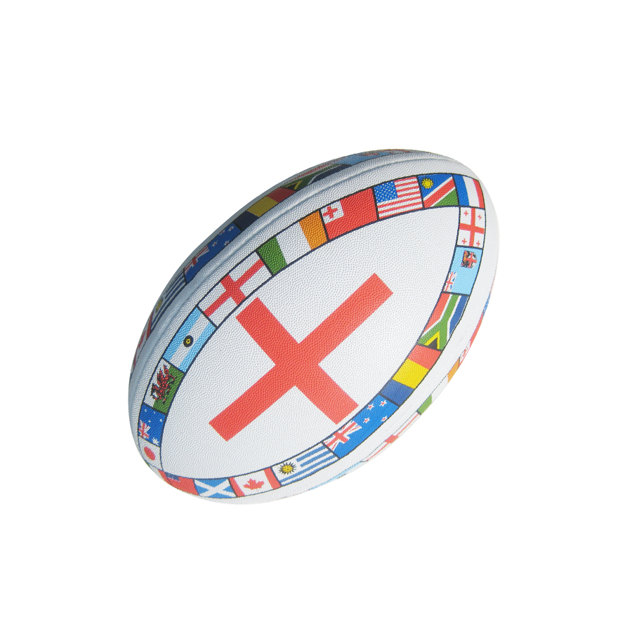 Size 0 Mini PVC Rugby Ball Side View 2
