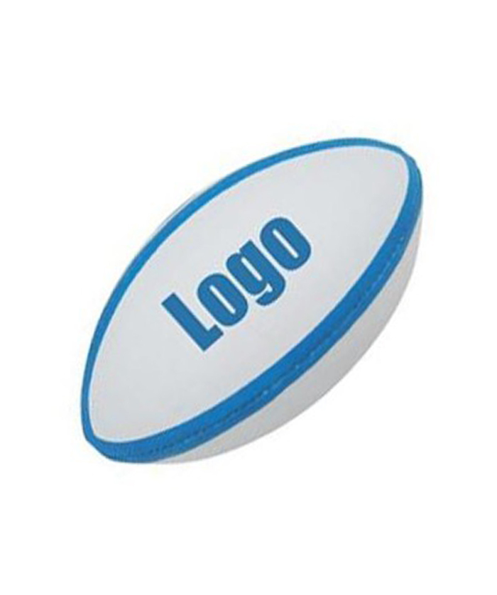 Size 3 Rubber Rugby Ball Branding Area