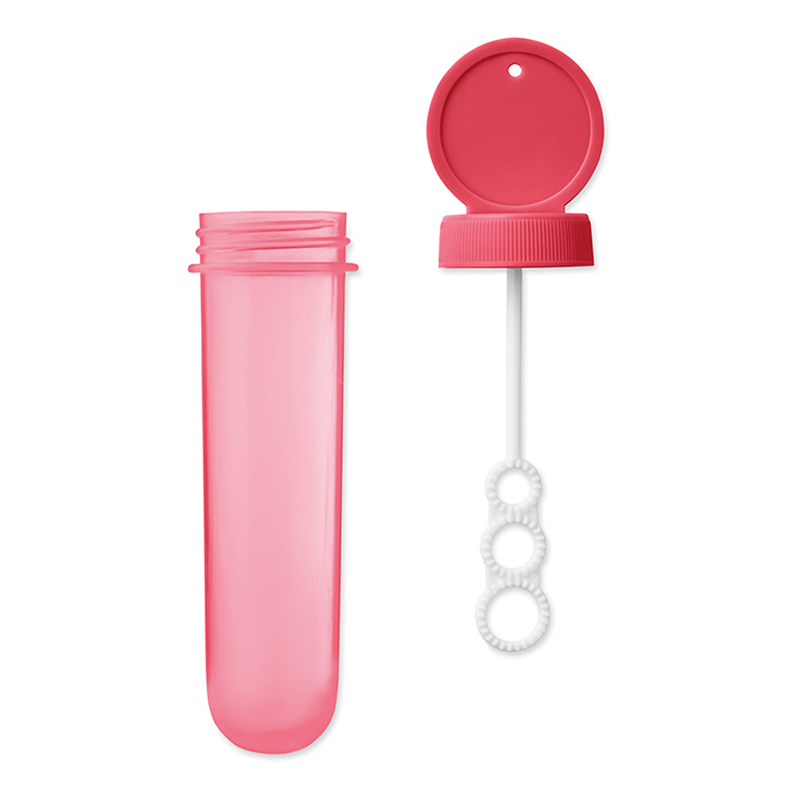 sopla bubble blower pink open