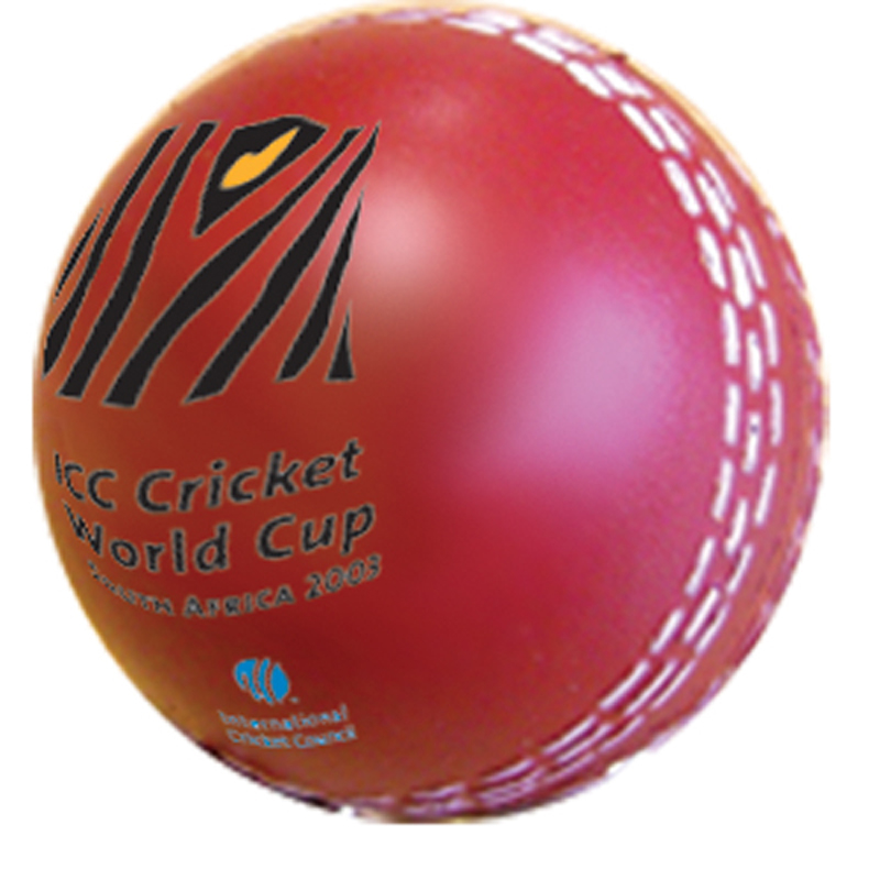 Stress Cricket Ball In Burgundy