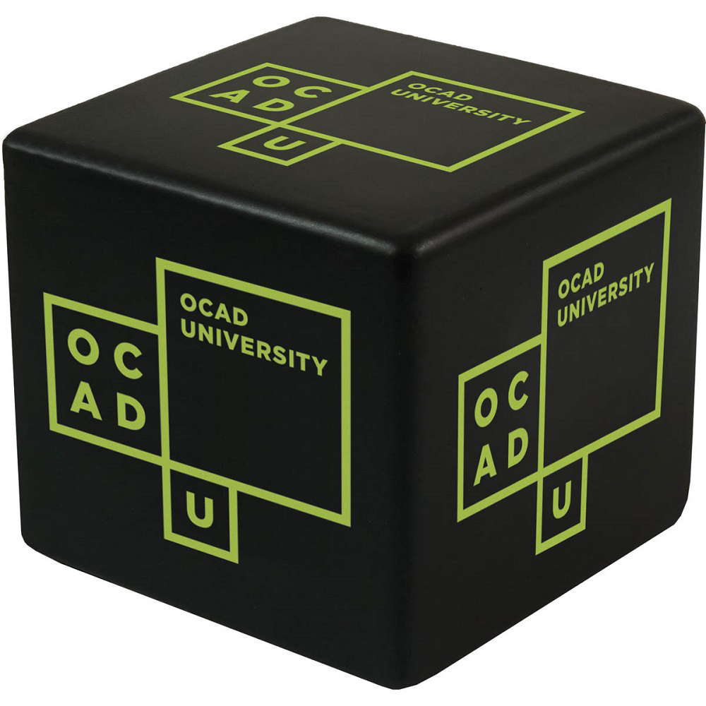 black stress relieving cube