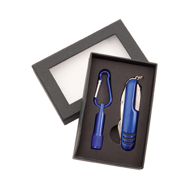 Sufli Tool Set in blue in black box