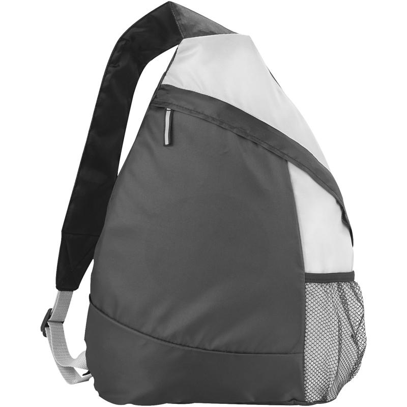 Armada Sling Backpack in black and grey