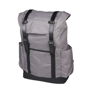 Thomas 16" Laptop Backpack in grey with black straps and details
