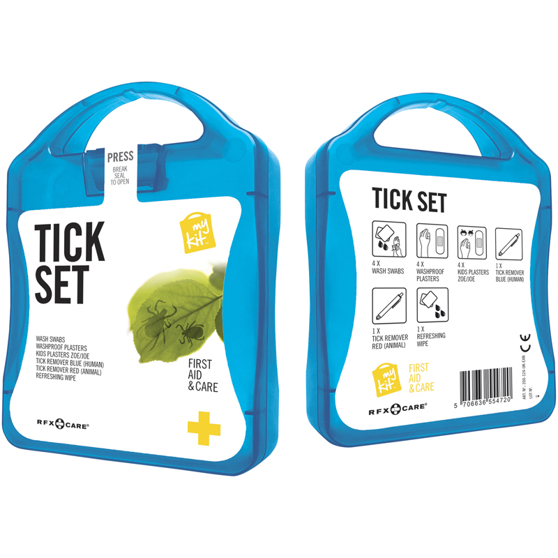 blue tick first aid kit