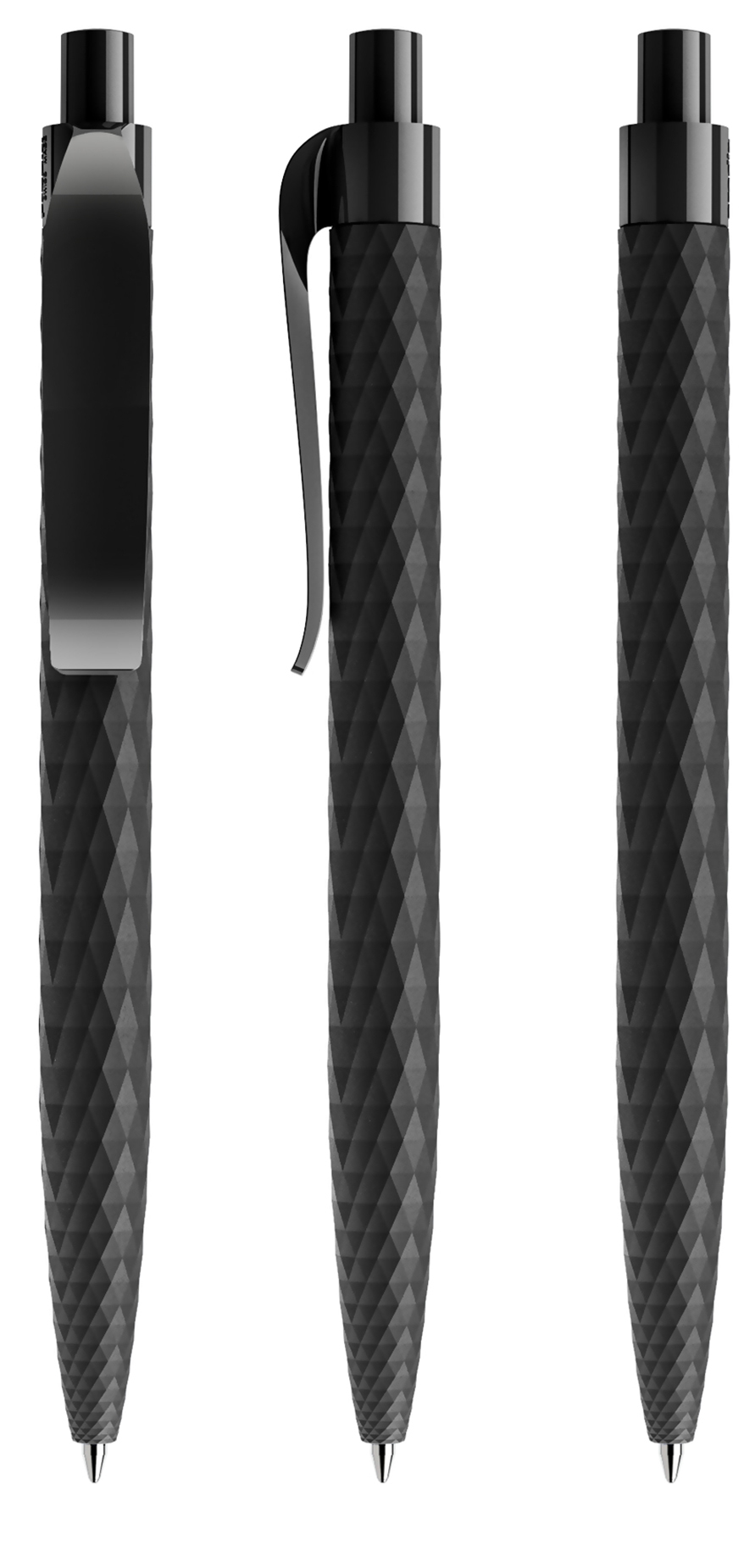 QS01 Touch patterned pen in black