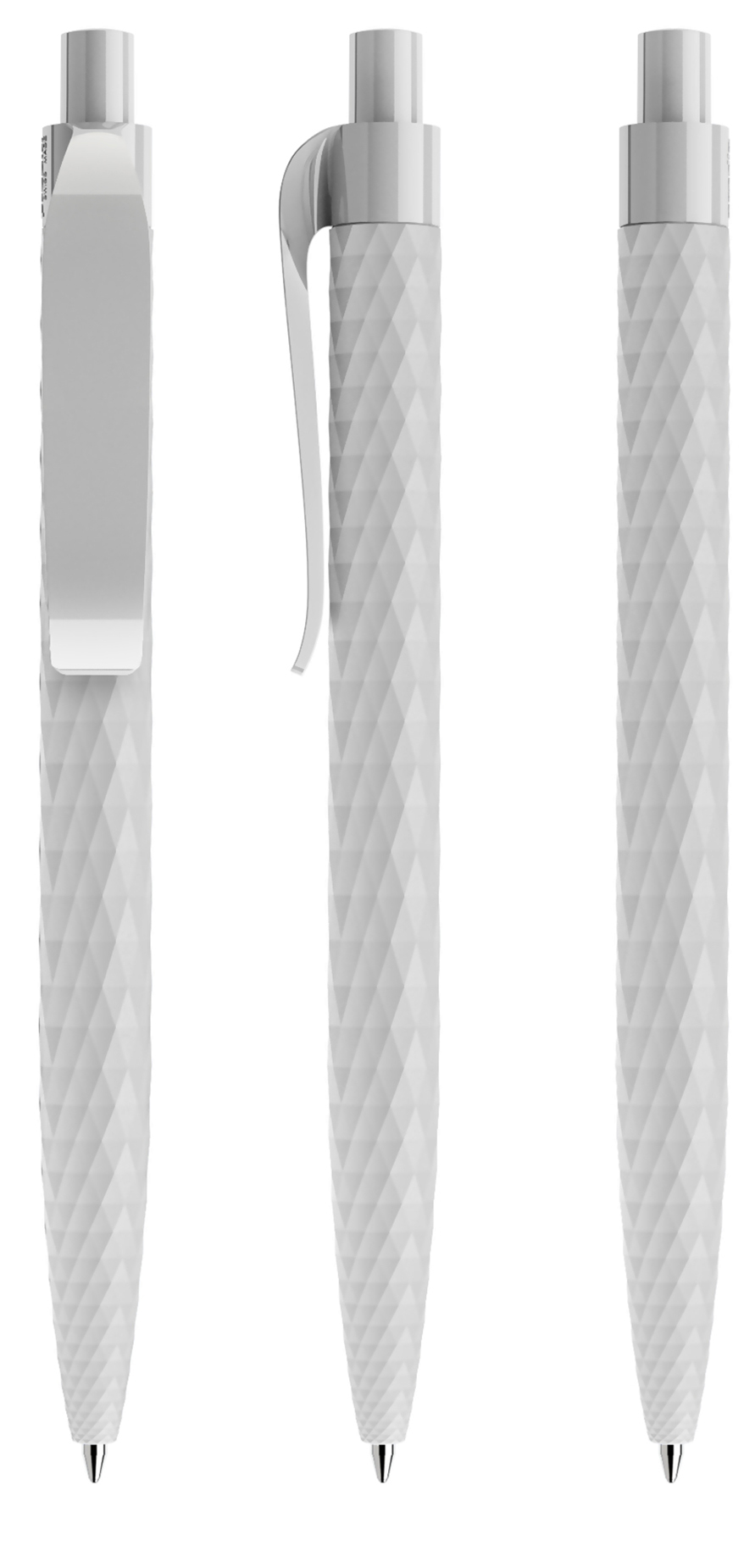 QS01 Touch patterned pen in white