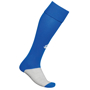 Training Socks in blue and grey with 1 colour print logo