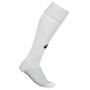 Training Socks in white and grey with 1 colour print logo