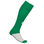 Training Socks in green and grey with 1 colour print logo