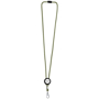 Two Tone Lanyard in green with 2 colour logo