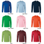Ultra Soft Adult Long Sleeve T-Shirt with taped crew neck