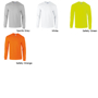 Ultra Soft Adult Long Sleeve T-Shirt with taped crew neck