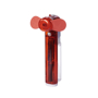 Water pocket fan in red