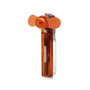 Water pocket fan in orange with 1 colour print logo