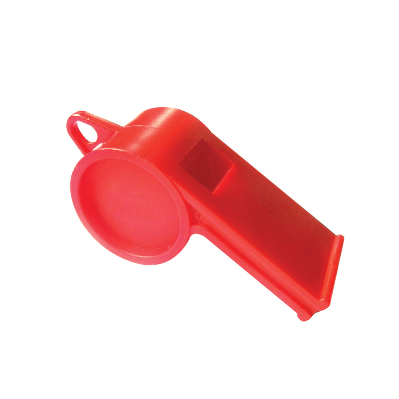 Plastic Whistle in Red