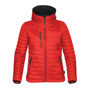 Women's Gravity Thermal Softshell in red with black details