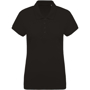 Women's Organic Polo Shirt in black
