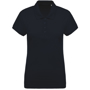 Women's Organic Polo Shirt in navy