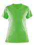 Women's Prime Tee in lime green