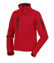 Women's Sports Softshell Jacket in red