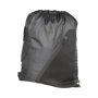 Zipped Mesh Rucksack in black