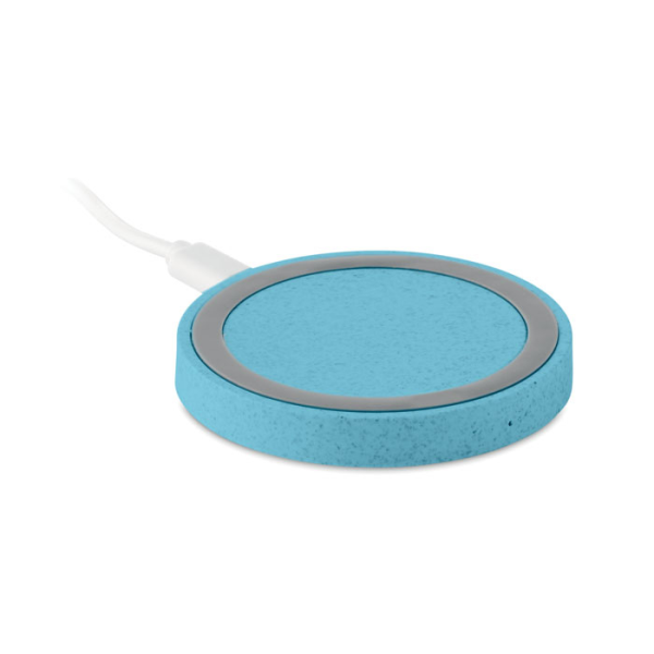 Plato wireless charger blue