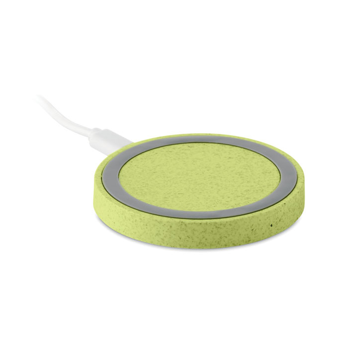 Plato wireless charger green