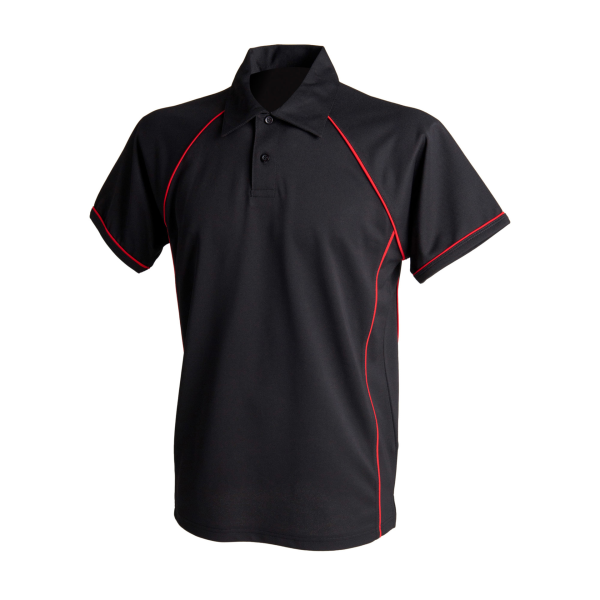 Picture of LV370   Finden and Hales Performance Piped Polo Shirt