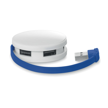 Show details for Round usb hub Round usb hub blue