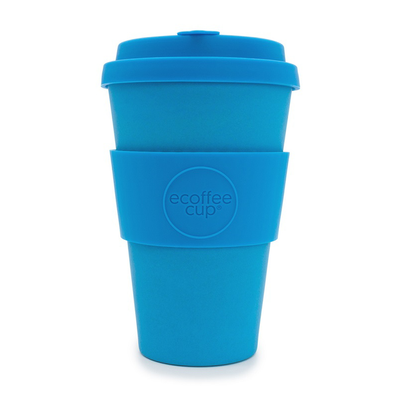 Large capacity blue ecoffee travel tumbler