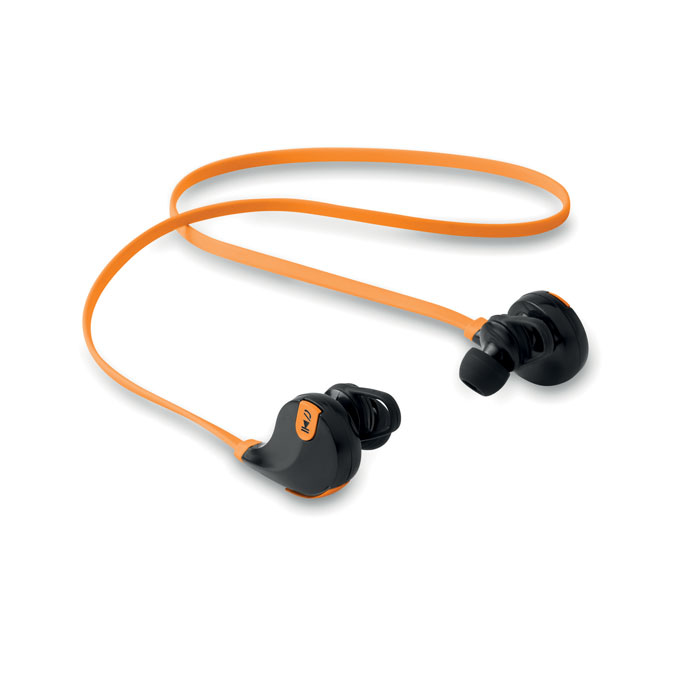 Rockstep earbuds orange