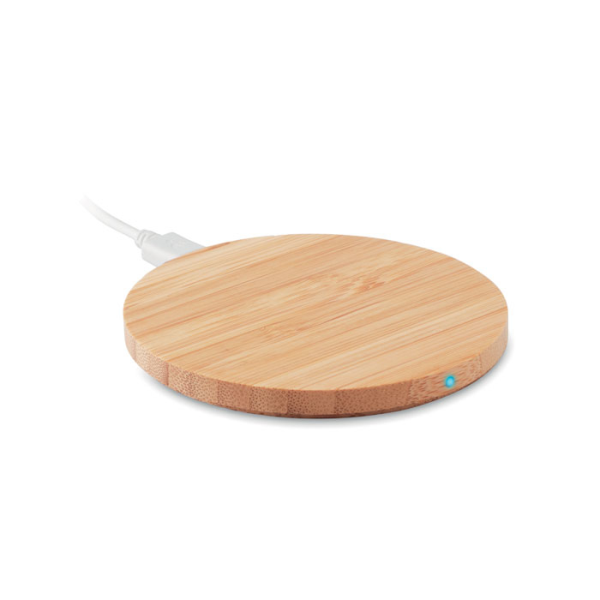 Bamboo wireless charger