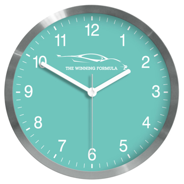 Show details for Stainless steel wall clock Paris steel wall clock