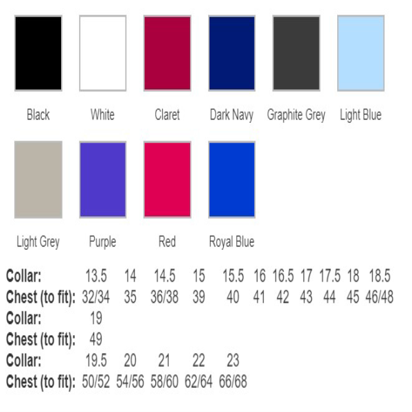 Picture of K142  Kustom Kit L/ST ailored Poplin Shirt - Male & Female