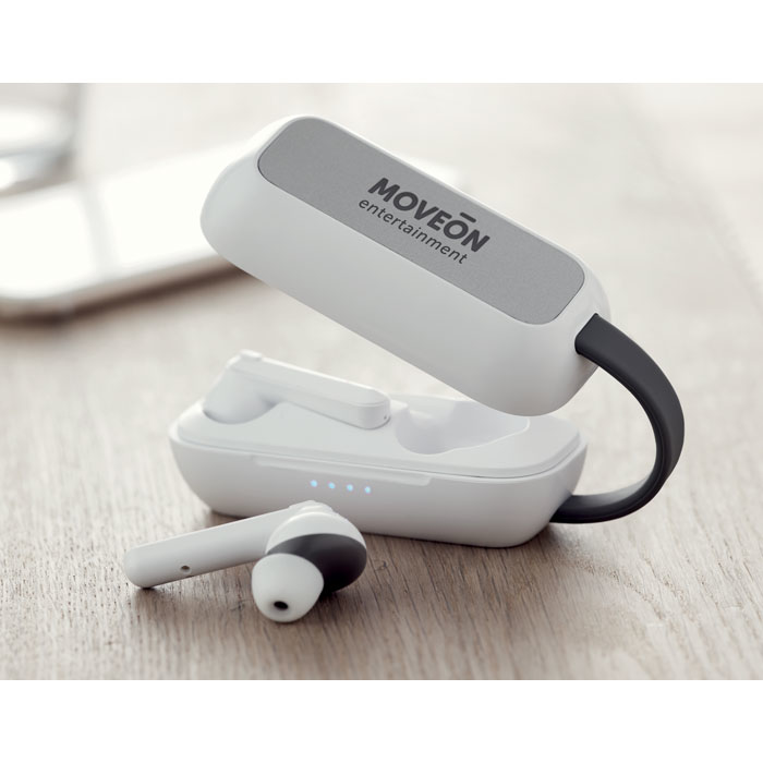 Folk bluetooth earbuds print