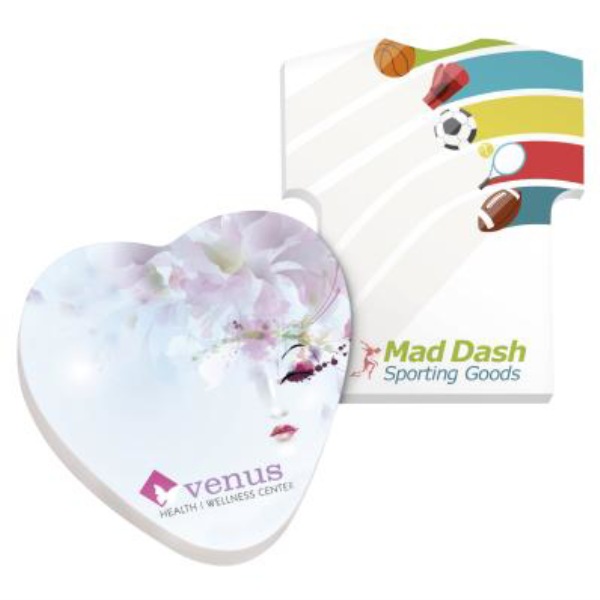 Small die cut sticky notes
