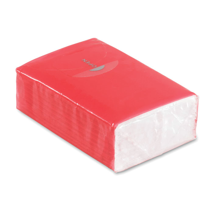 tissue pack red
