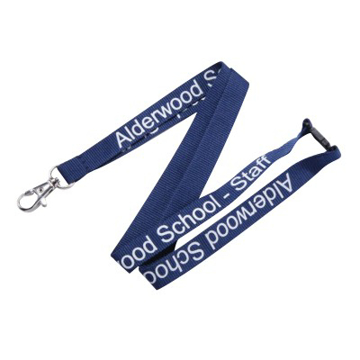 Show details for RPET FLAT POLYESTER LANYARDS lanyard rpet printed